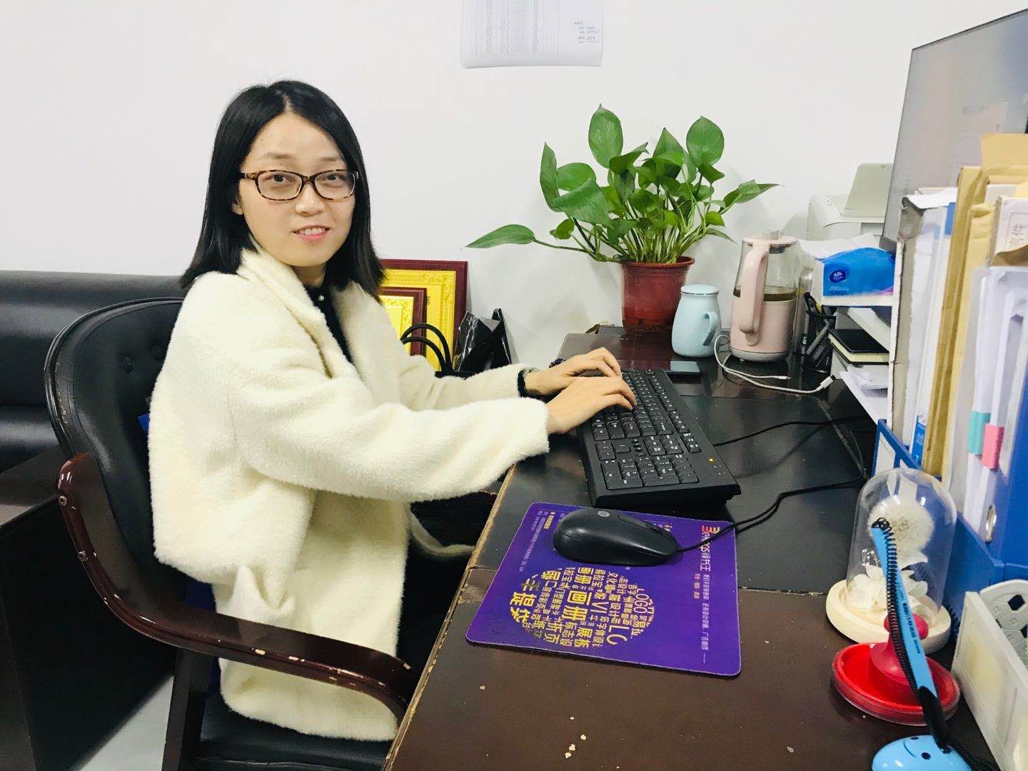 就業工作先進個人風采展示:孔伊莎老師